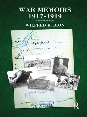 cover image of War Memoirs 1917-1919